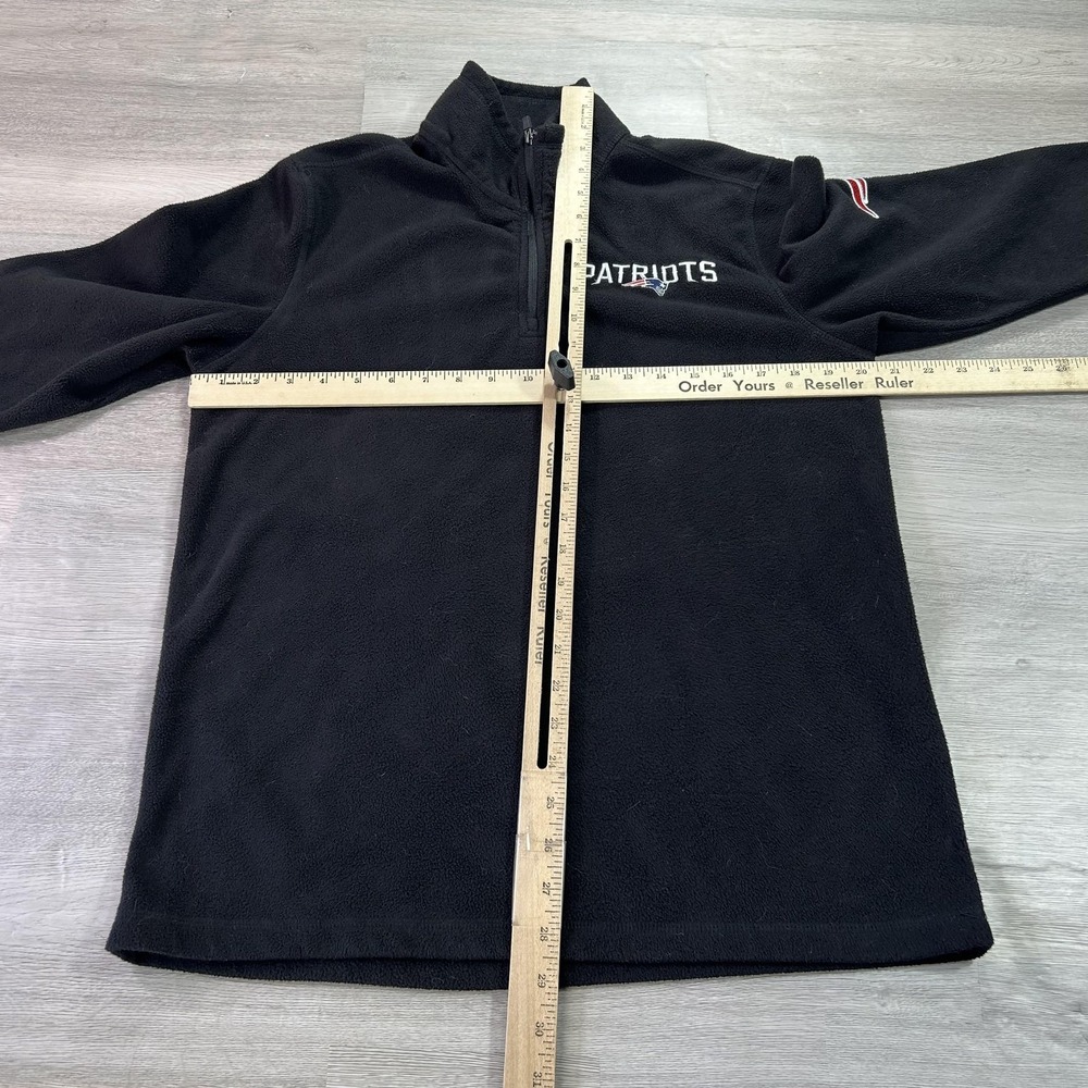 New England Patriots Fleece Sweatshirt Mens Small Black NFL Darius Rucker - Picture 5 of 10